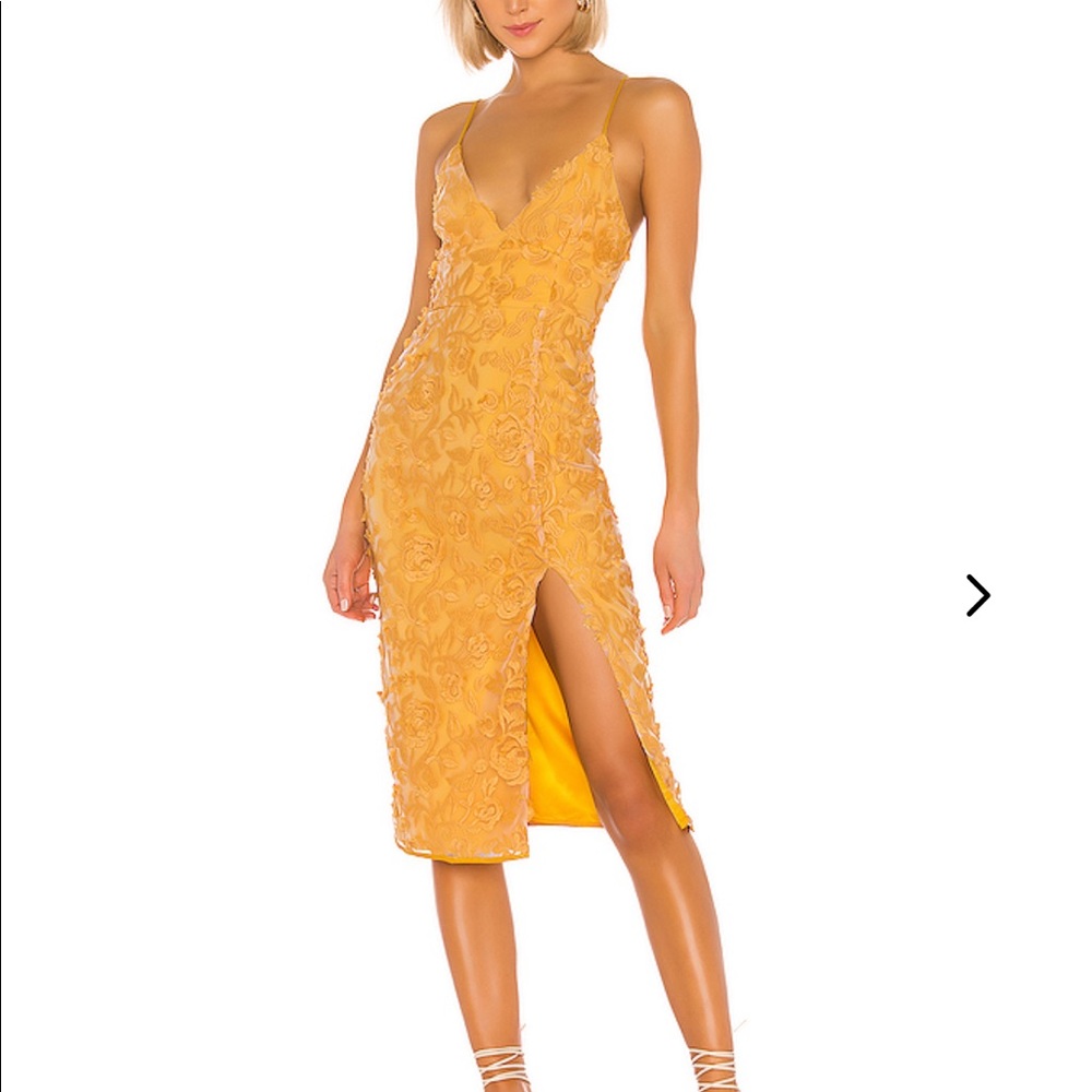 NWT Lovers + Friends Saba Midi Dress